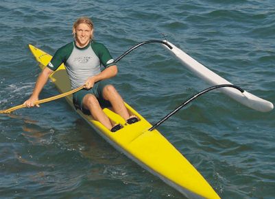 Werner, unser Outrigger
